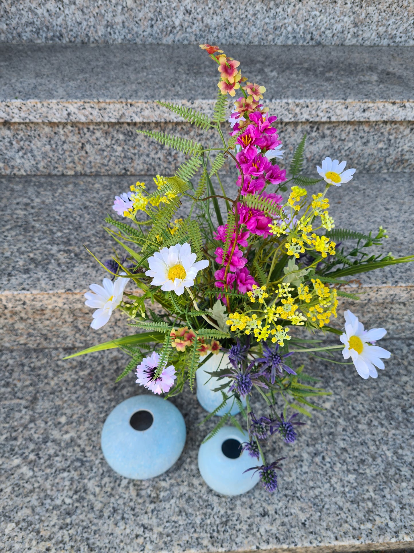 Blumenstrauß mit Wiesenblumen Margerita